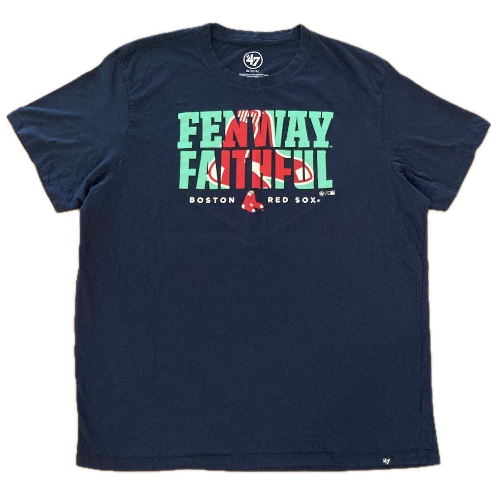 Boston Red Sox Fenway Faithful 47 Brand Navy Blue Size XL